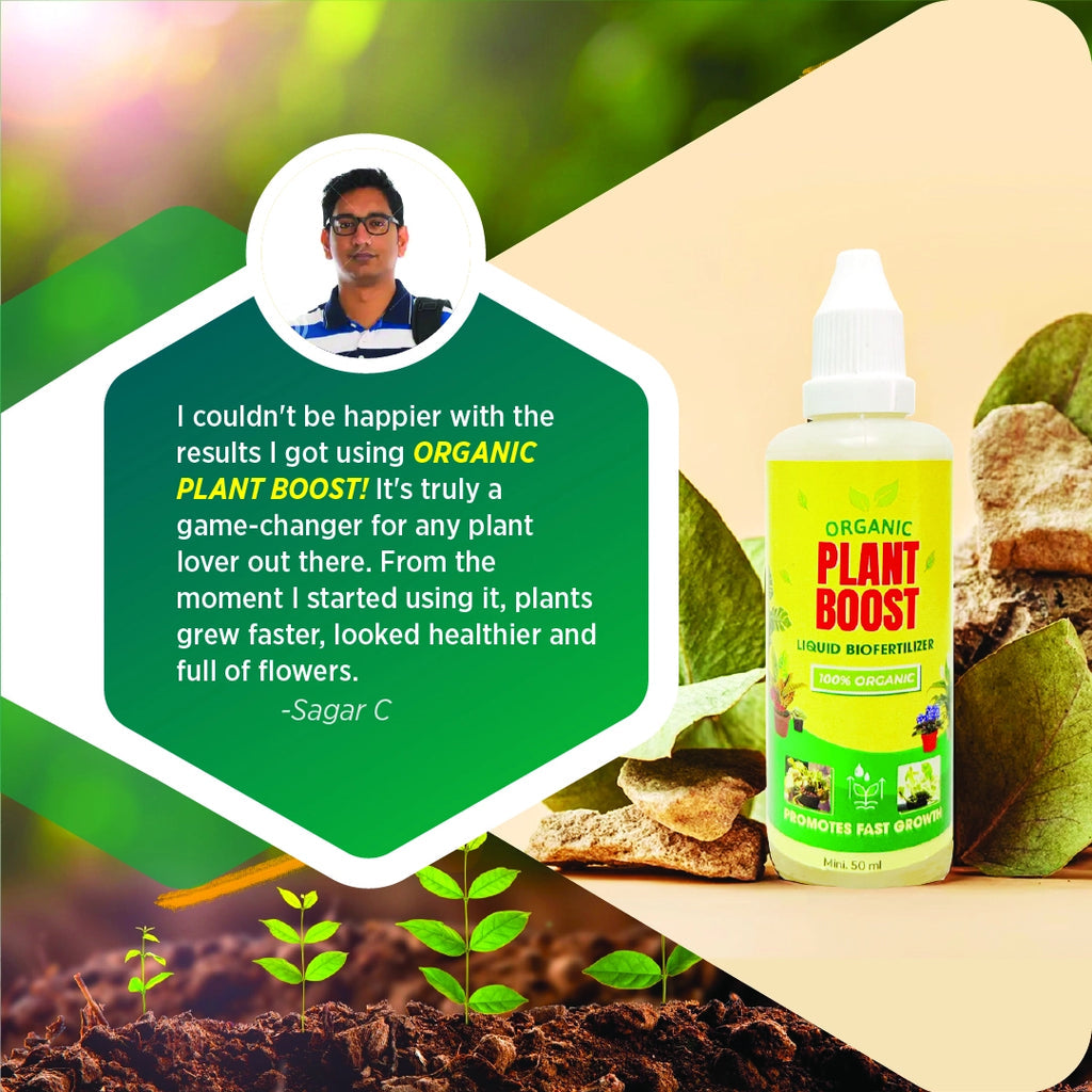 100% Organic Plant Boost Biofertilizer