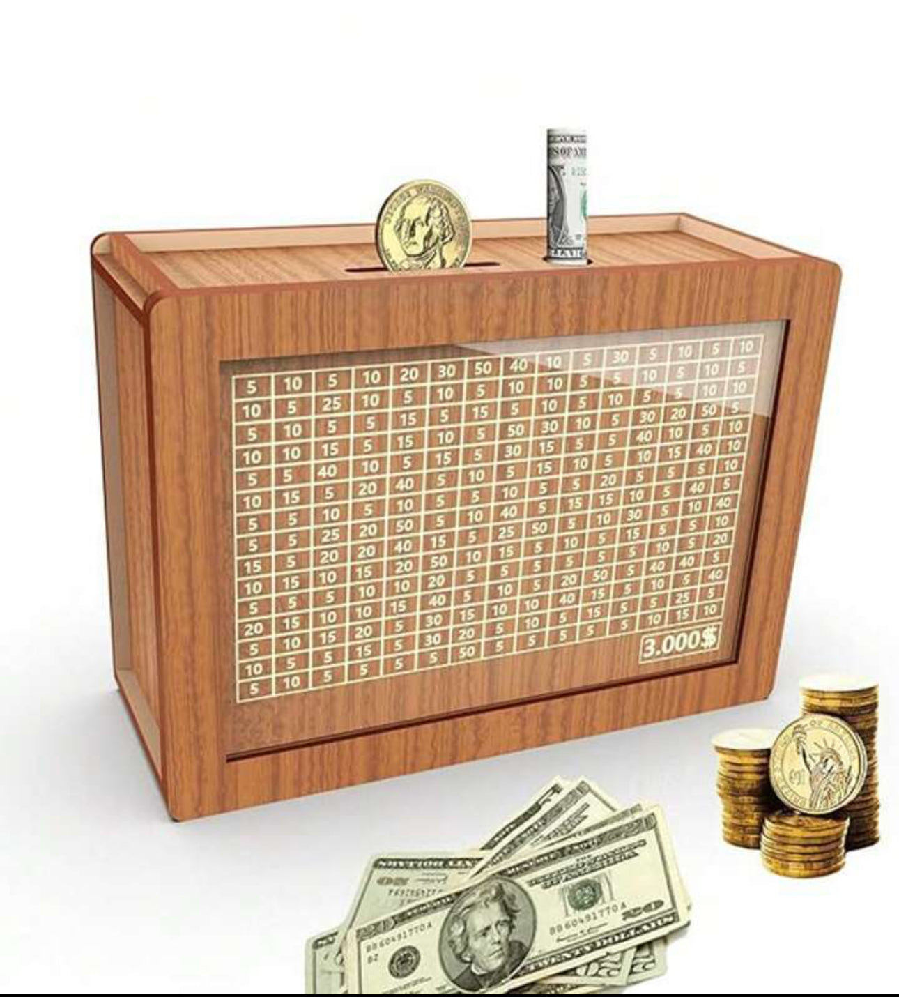 10,000 Saving Box Challenge Cashbox