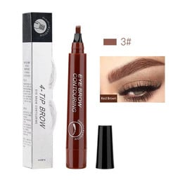 5 Colors Waterproof Eyebrow Pencil