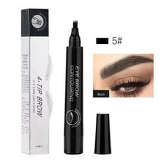 5 Colors Waterproof Eyebrow Pencil