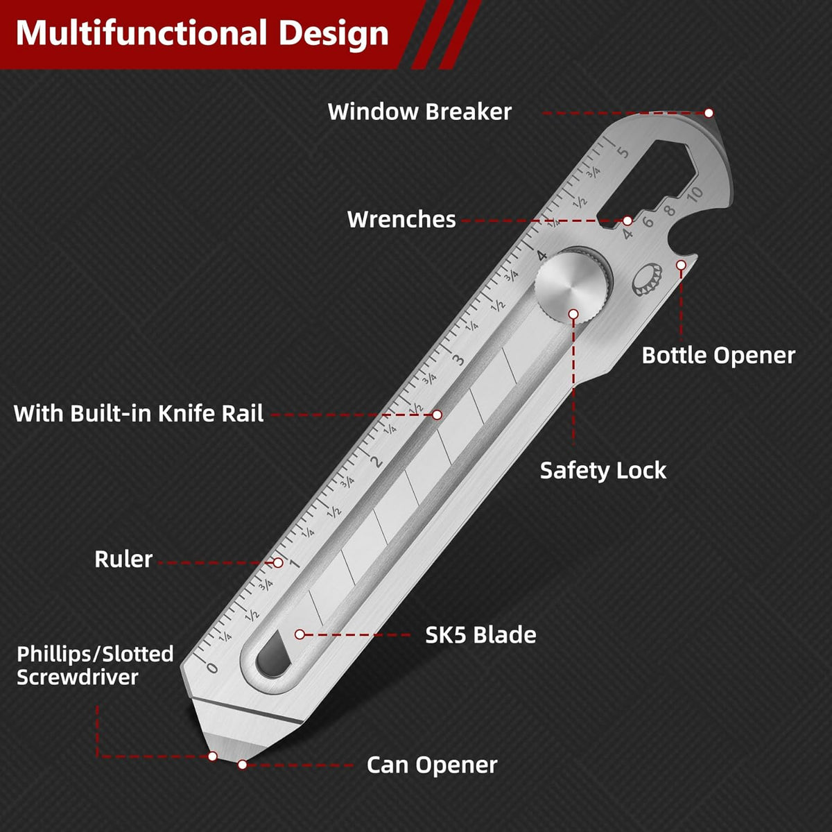 2024 New Arrival🔥 10-In-1 Mutipurpose Utility Knife