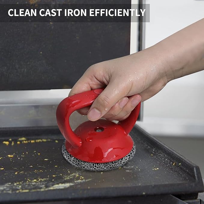 Cast Iron Cleaner Brush