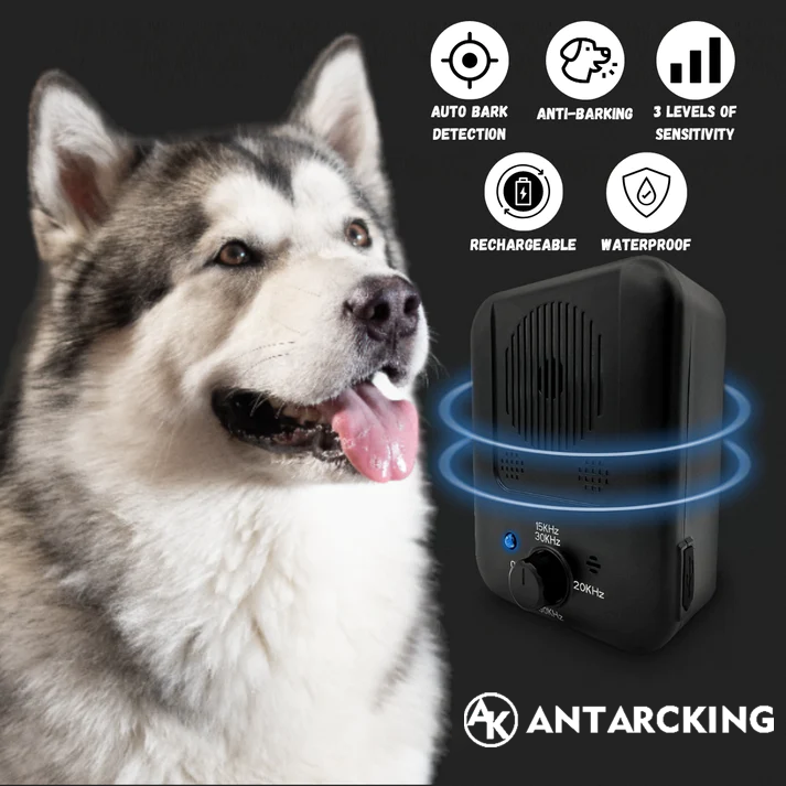 BARKPUP ANTI-BARK DEVICE THAT TRAINS YOUR DOG NOT TO BARK