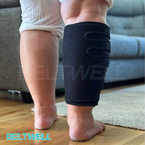 Adjustable Lymphedema Compression Calf Wraps For Big Calves (2 wraps)