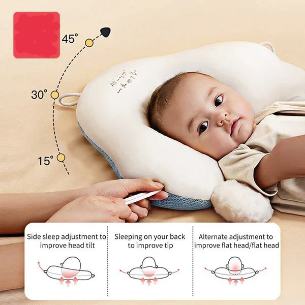 Baby Anti-roll Pillow Neck / Side Sleep Bedding Kids