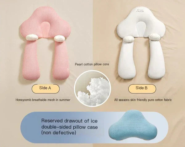 Baby Anti-roll Pillow Neck / Side Sleep Bedding Kids