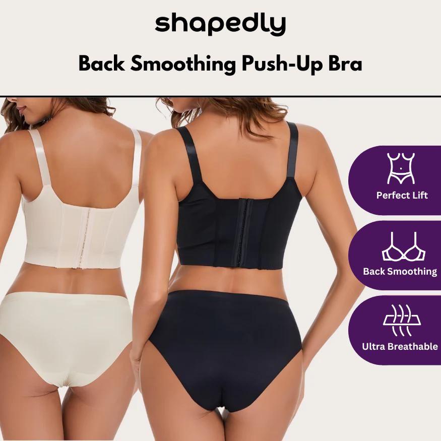 Back Smoothing Push-Up Bra