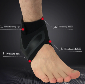 Breathable Elastic Ankle Brace & Stabilizer