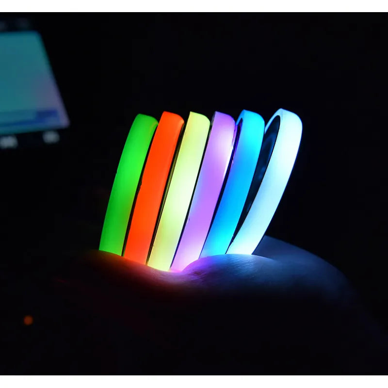 Colorful Cup Holder LED Light-up Coaster Solar