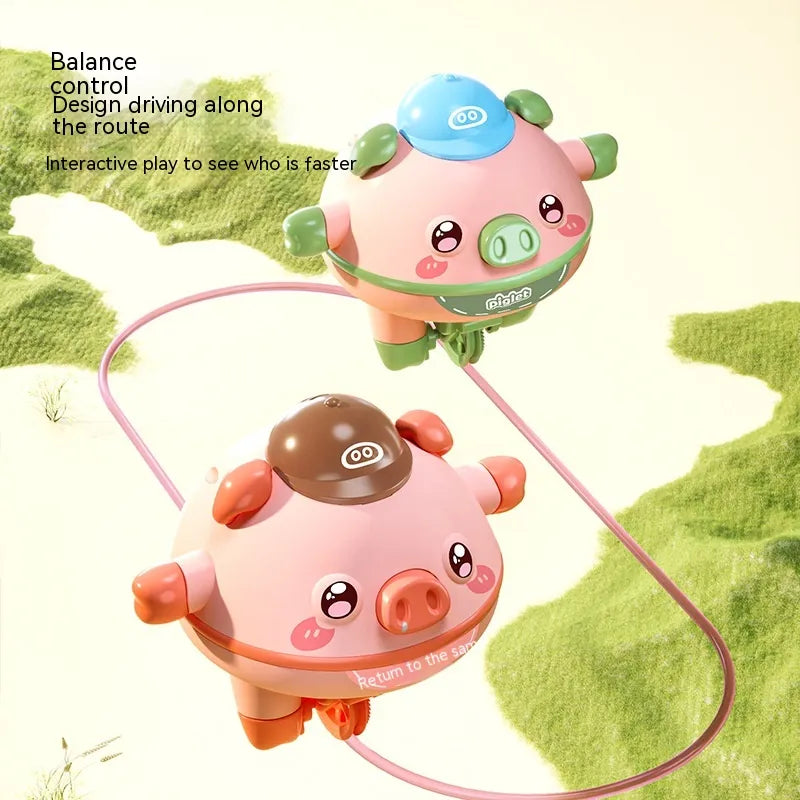 CUTE BALANCED PIG