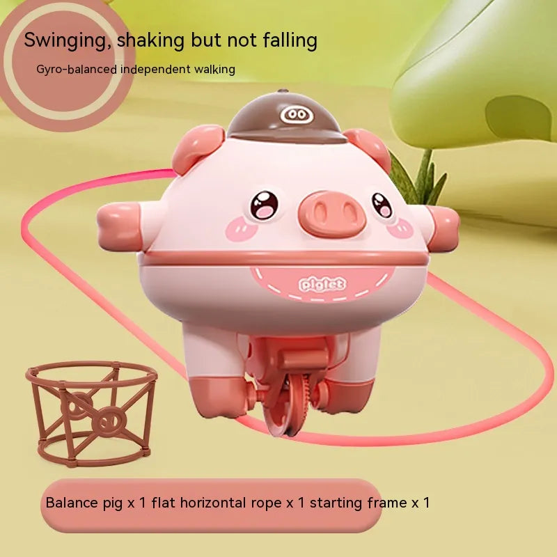 CUTE BALANCED PIG