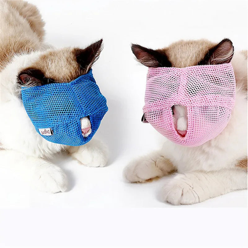 Cat Breathable Grooming Mask