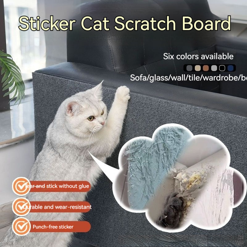 Cat Scratching Anti-scratching Self-adhesive Wall Stickers