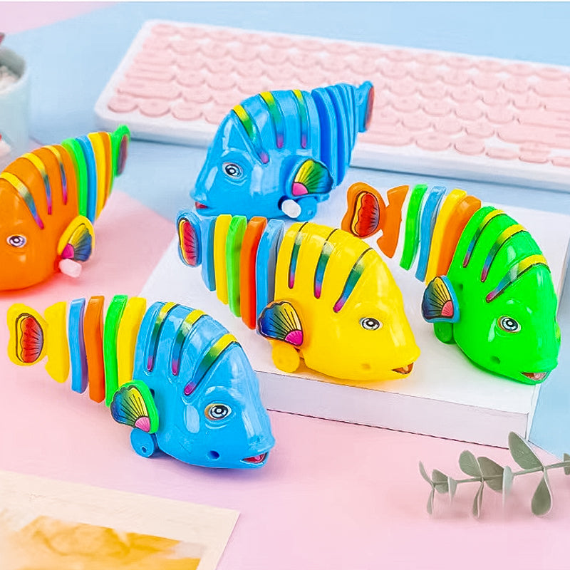 Clockwork Swinging Cartoon Fish Toys