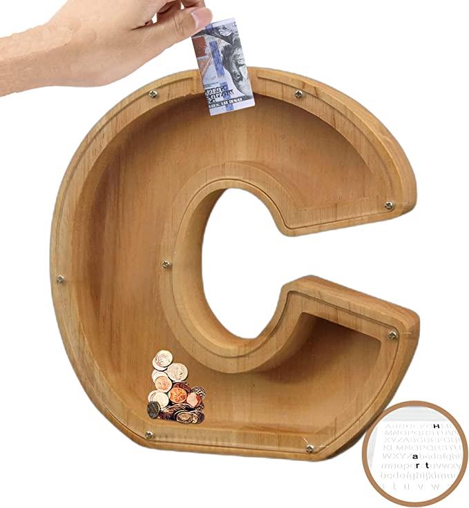 Big Piggy Bank-Wood Gift For Kids