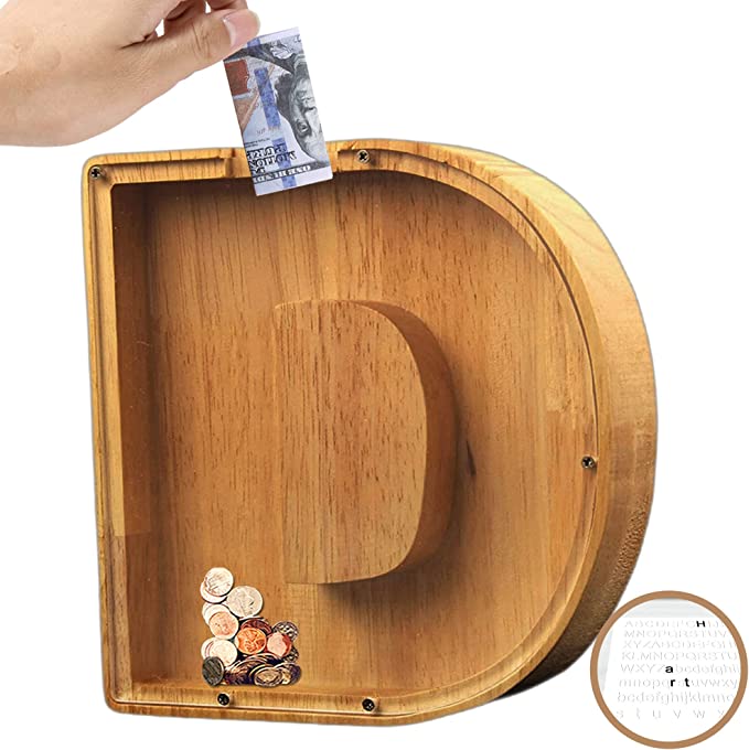 Big Piggy Bank-Wood Gift For Kids