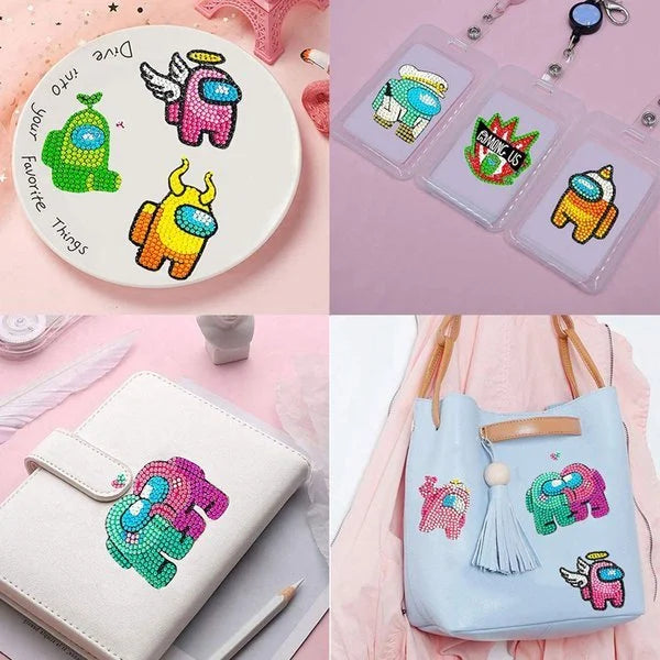 (🌞Hot Summer Sale💥50% OFF)DIY children's free stick cartoon diamond painting