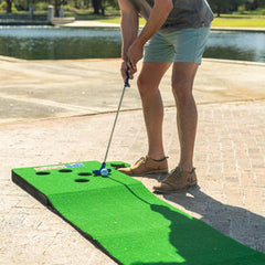 Golf Putting 12 Hole Green Practice Device