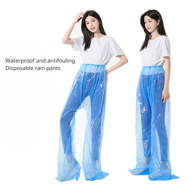 Disposable Waterproof Rain Pants Set