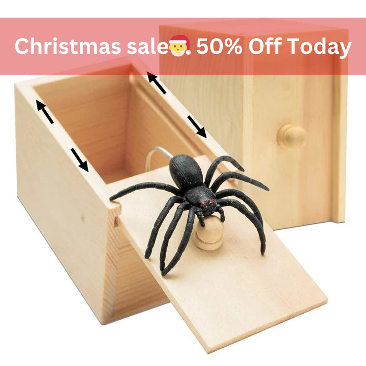 (🎄Christmas Big Deals💥) Spider Scare Prank Box (Buy 2 get 1 free with free shippig)