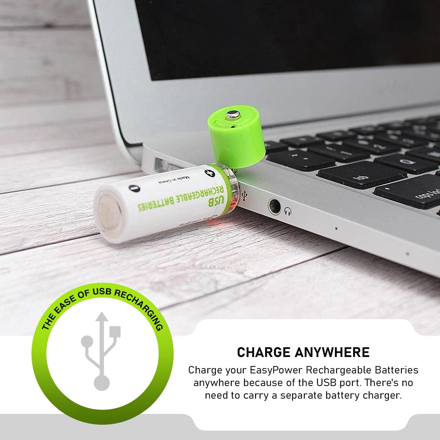 Easy Power USB AA Rechargeable Batteries