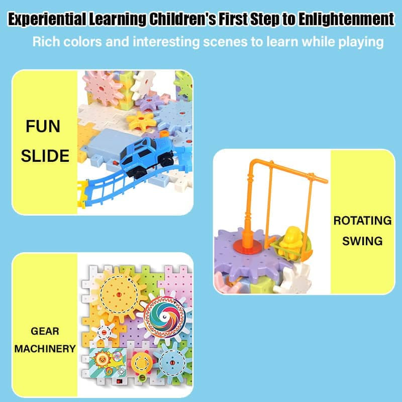 2024 HOT SALE 🔥 - Educational STEM Electric Gears Blocks Toy 🔥