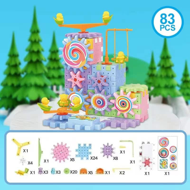 2024 HOT SALE 🔥 - Educational STEM Electric Gears Blocks Toy 🔥