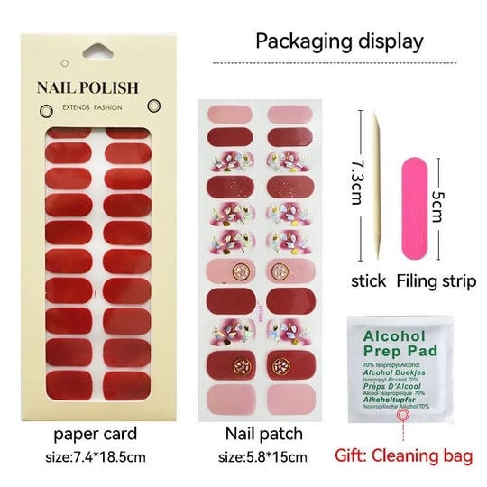 FULL SET GEL NAIL STICKER