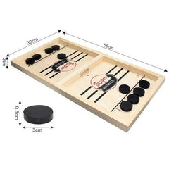 Best Interactive Game Ever - Fast Sling Puck Game - Gift For Family, Friends, Children