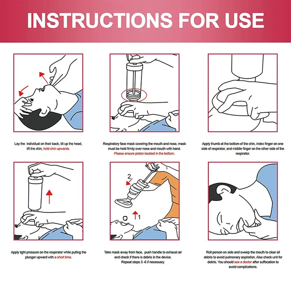 First Aid Choking Rescue Device