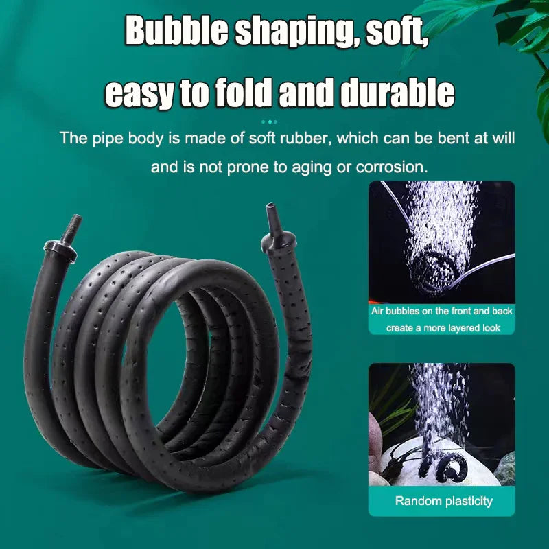 Fish Tank Oxygen Curtain Landscaping Bubble Strips