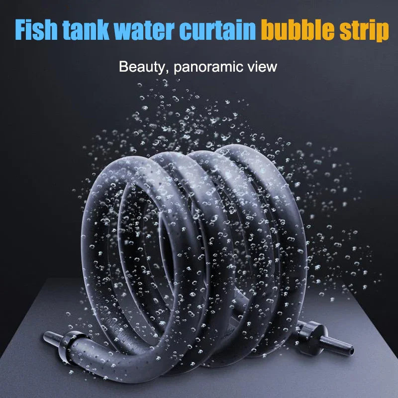 Fish Tank Oxygen Curtain Landscaping Bubble Strips