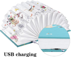 Flower Sea USB Book Lamp