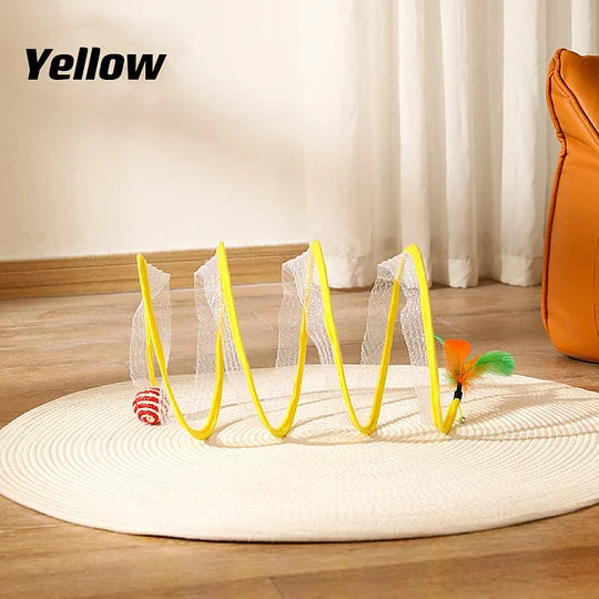 Folding Cat Tunnel Pet Toys