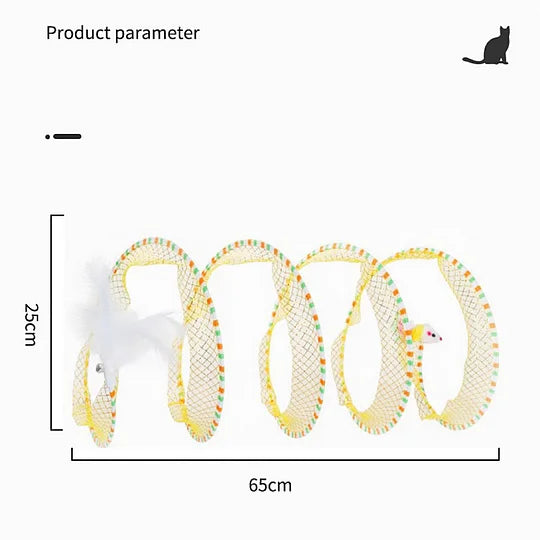 Folding Cat Tunnel Pet Toys