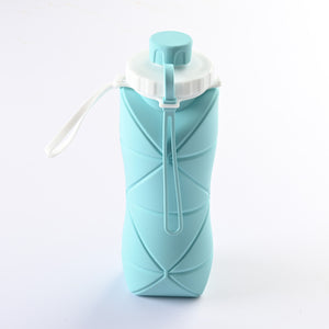 Folding Silicone Water Bottle Sports Water Bottle Outdoor