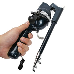 Folding Telescopic Fishing Rod with Reel and Line