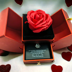 Forever Rose - Heart Box - To My Love