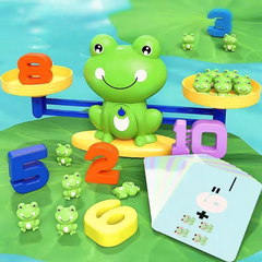 Frog Balance Baby Math Toy