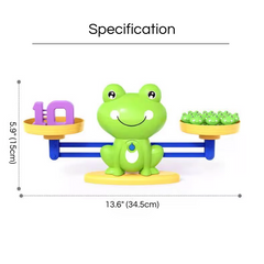 Frog Balance Baby Math Toy