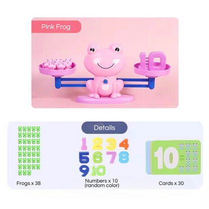 Frog Balance Baby Math Toy