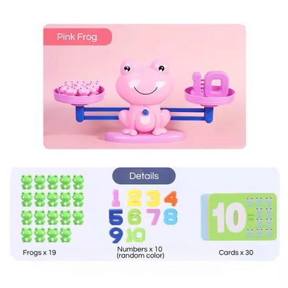 Frog Balance Baby Math Toy