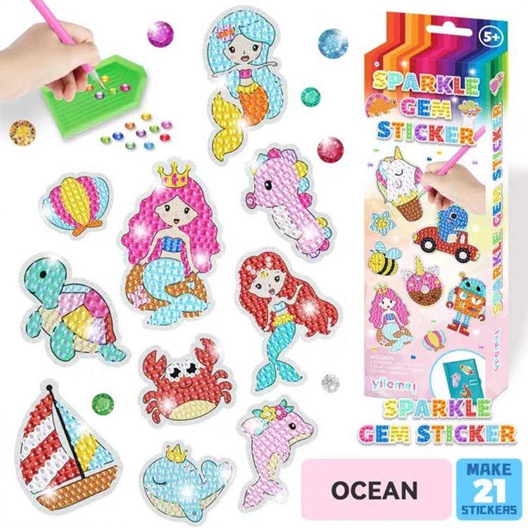 Fun Diamond Sticker Set