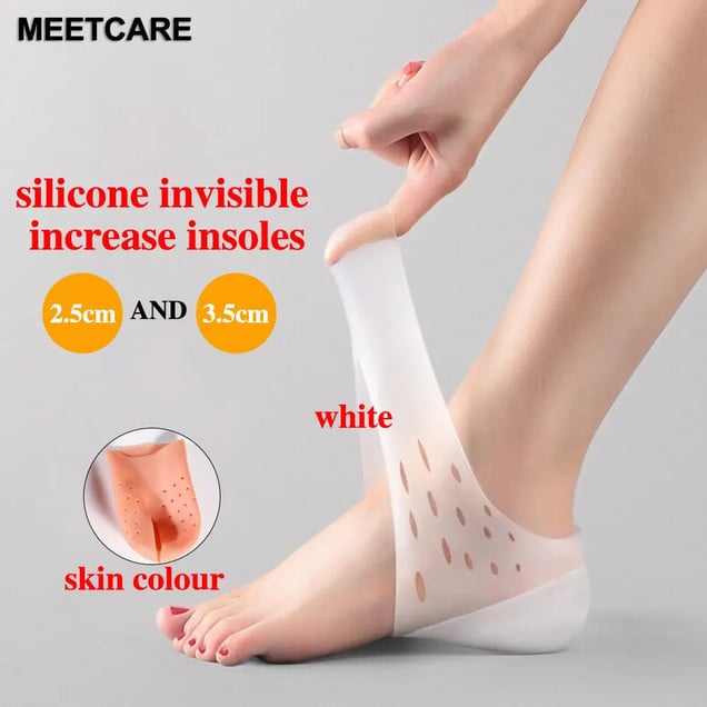 2.5CM 3.5CM INVISIBLE HEIGHT HEEL SILICONE PADS