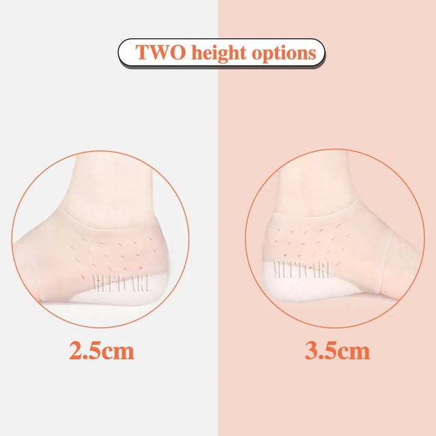 2.5CM 3.5CM INVISIBLE HEIGHT HEEL SILICONE PADS