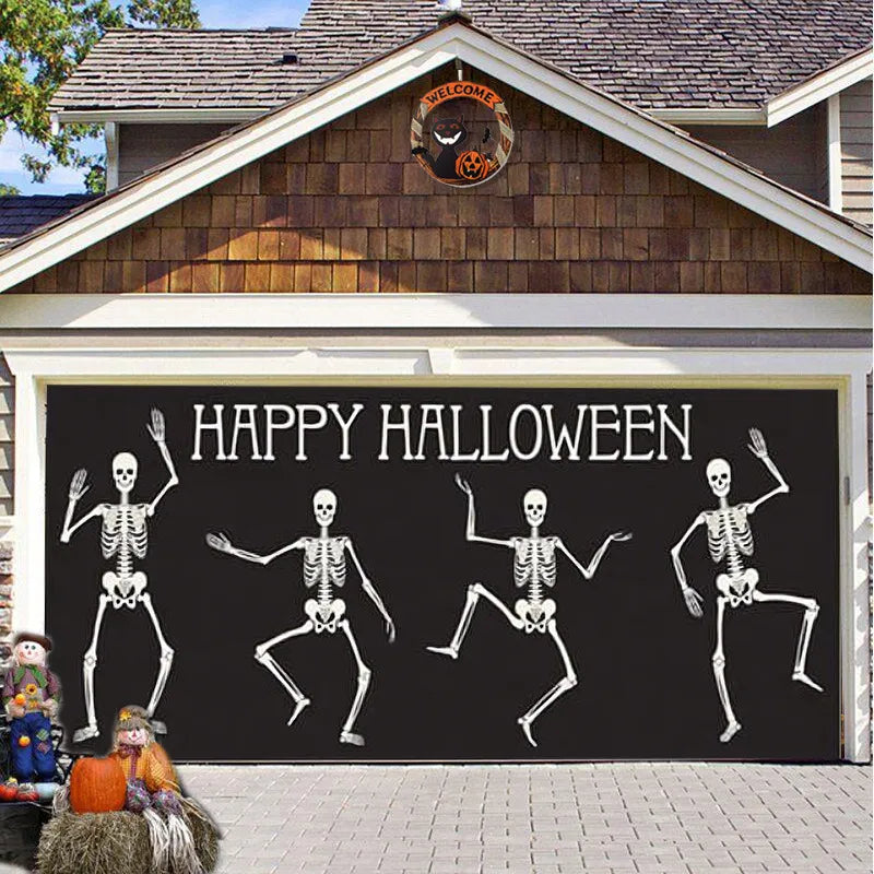 Halloween Garage Door Covers