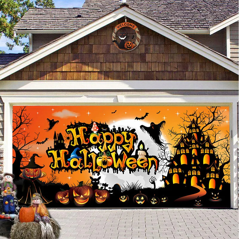 Halloween Garage Door Covers