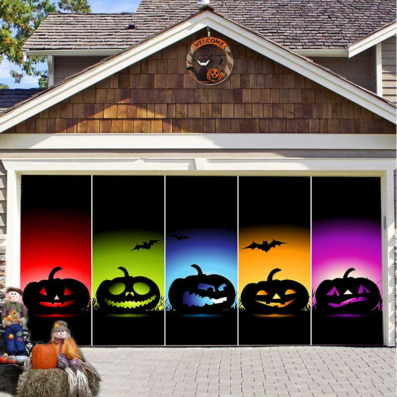 Halloween Garage Door Covers