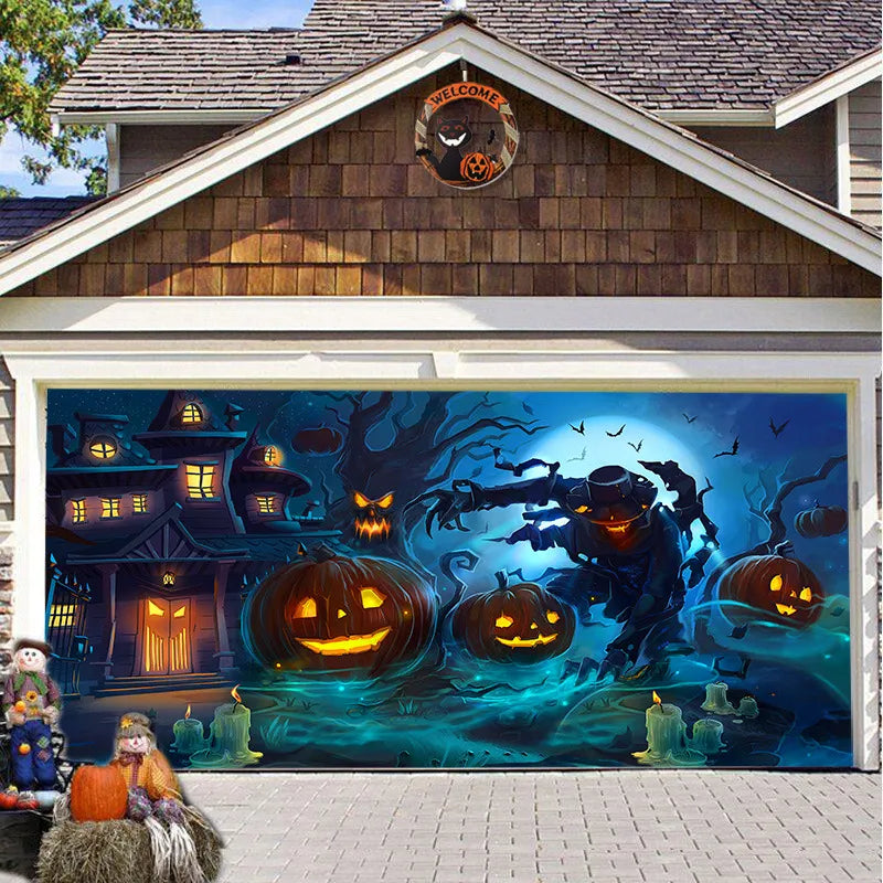 Halloween Garage Door Covers