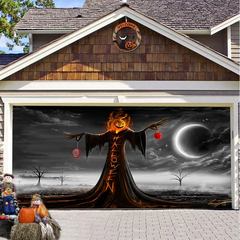 Halloween Garage Door Covers